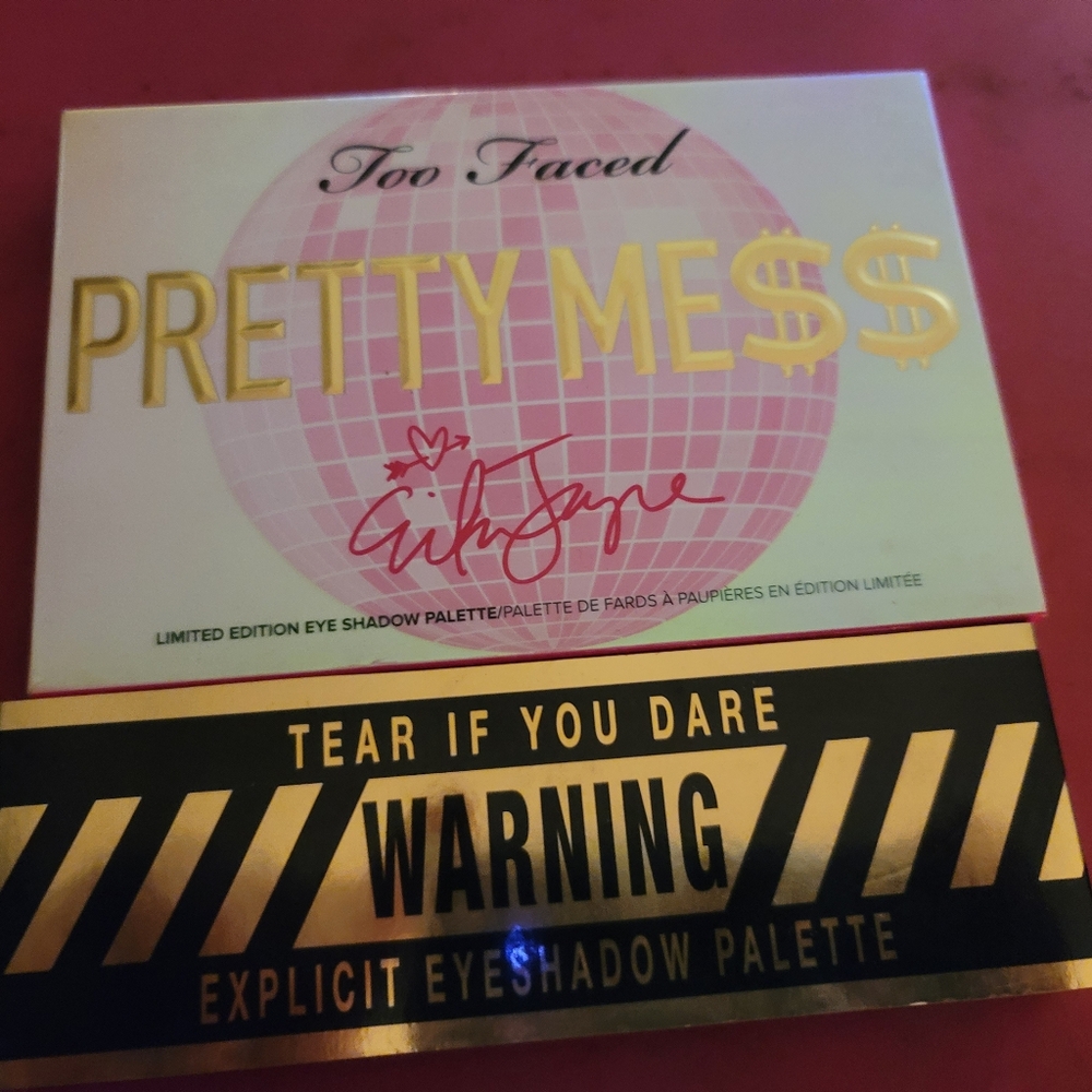 Limited edition Erika Jayne too faced pretty mess palette